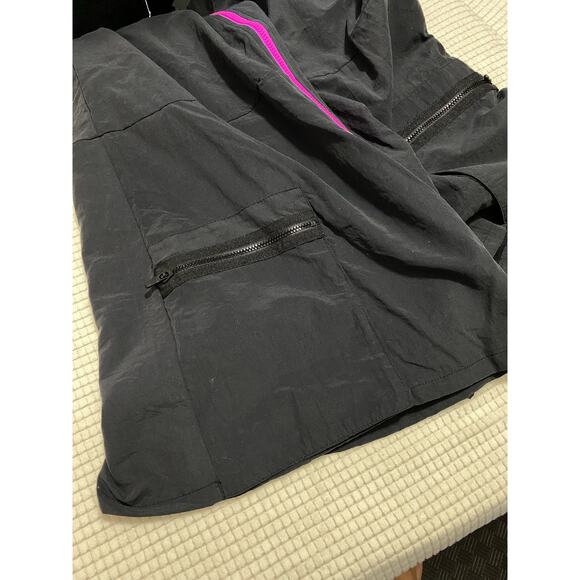 Nike Med Women's Sportswear Icon Clash Romper Black Pink CJ2291-010 AUTHENTIC - Picture 10 of 12